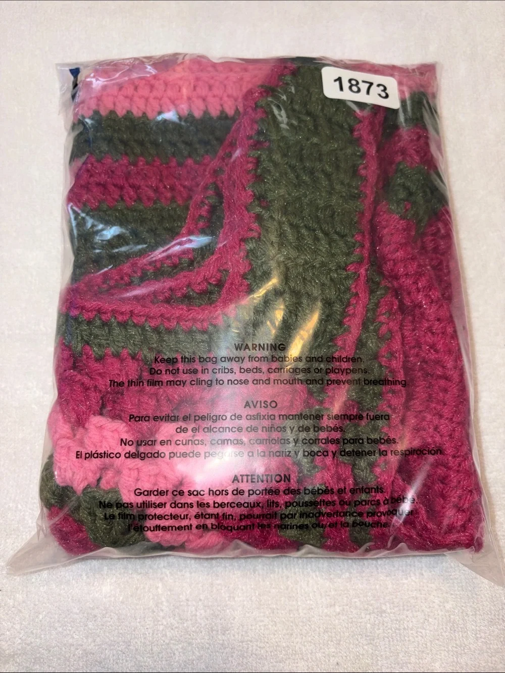 Handmade crochet granny